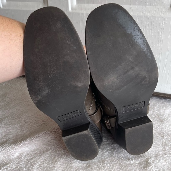 ESprit Haven vegan leather Moto ankle boots - Picture 9 of 9